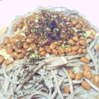 ネバトロ冷やし蕎麦